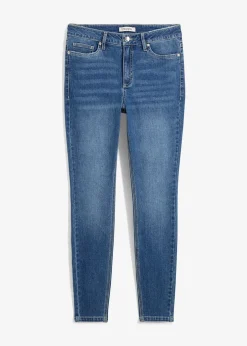 Femme bonprix Jeans|Jean skinny taille mi-haute, cropped
