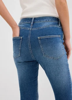 Femme bonprix Jeans|Jean skinny taille mi-haute, cropped