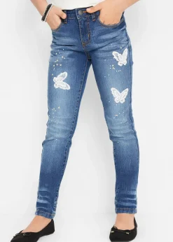 bonprix Jean skinny taille mi-haute|Enfant Vêtements Enfant|Filles 9-16 Ans·Jeans
