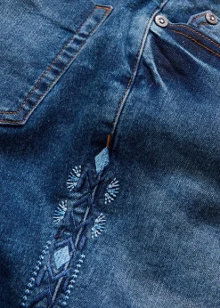 bonprix Jean skinny taille mi-haute, extensible|Femme Jeans