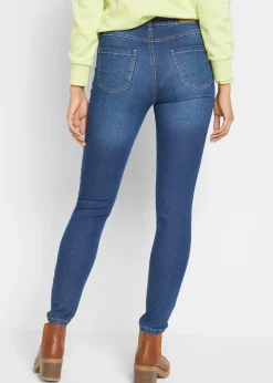 Femme bonprix Jeans|Jean skinny taille mi-haute, extensible