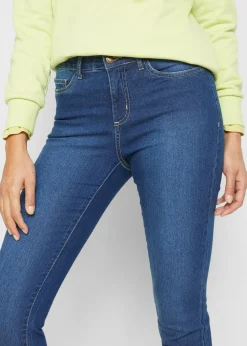Femme bonprix Jeans|Jean skinny taille mi-haute, extensible
