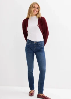 Femme bonprix Tailles Petite|Jeans|Jean skinny taille mi-haute
