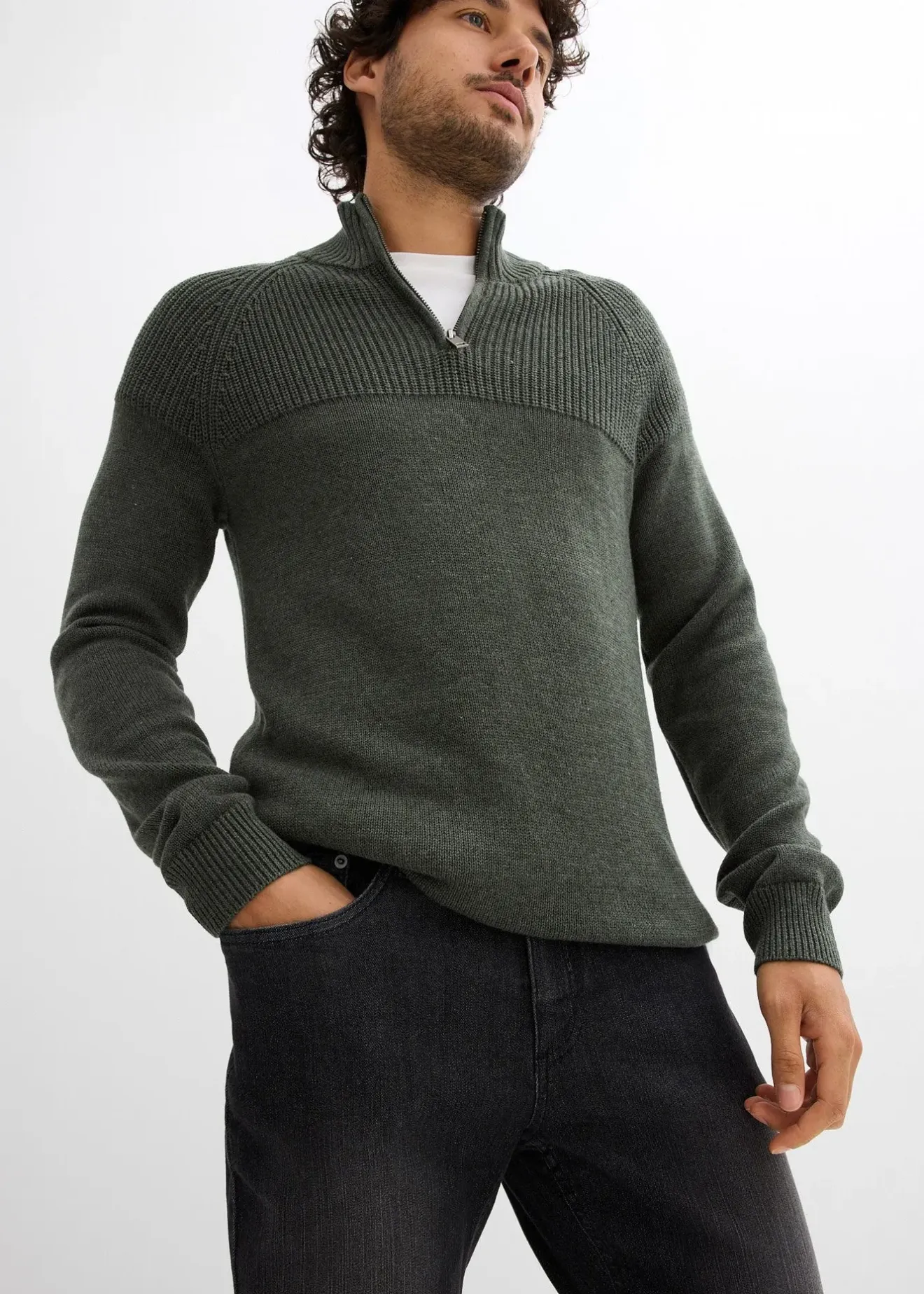 bonprix Jean slim léger, droit|Homme Jeans