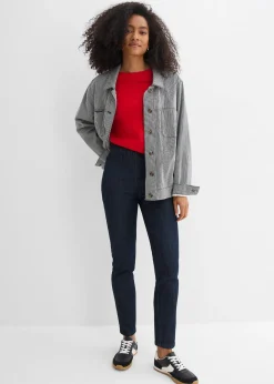 bonprix Jean slim taille haute, cropped|Femme Jeans