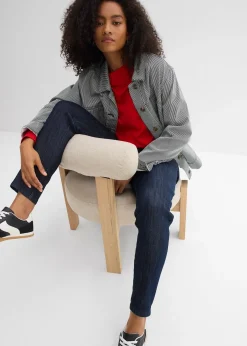 bonprix Jean slim taille haute, cropped|Femme Jeans