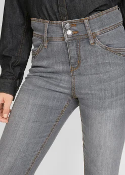 Femme bonprix Jeans|Jean slim taille haute, extensible et confortable