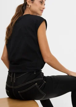 Femme bonprix Jeans|Jean slim taille haute, super extensible