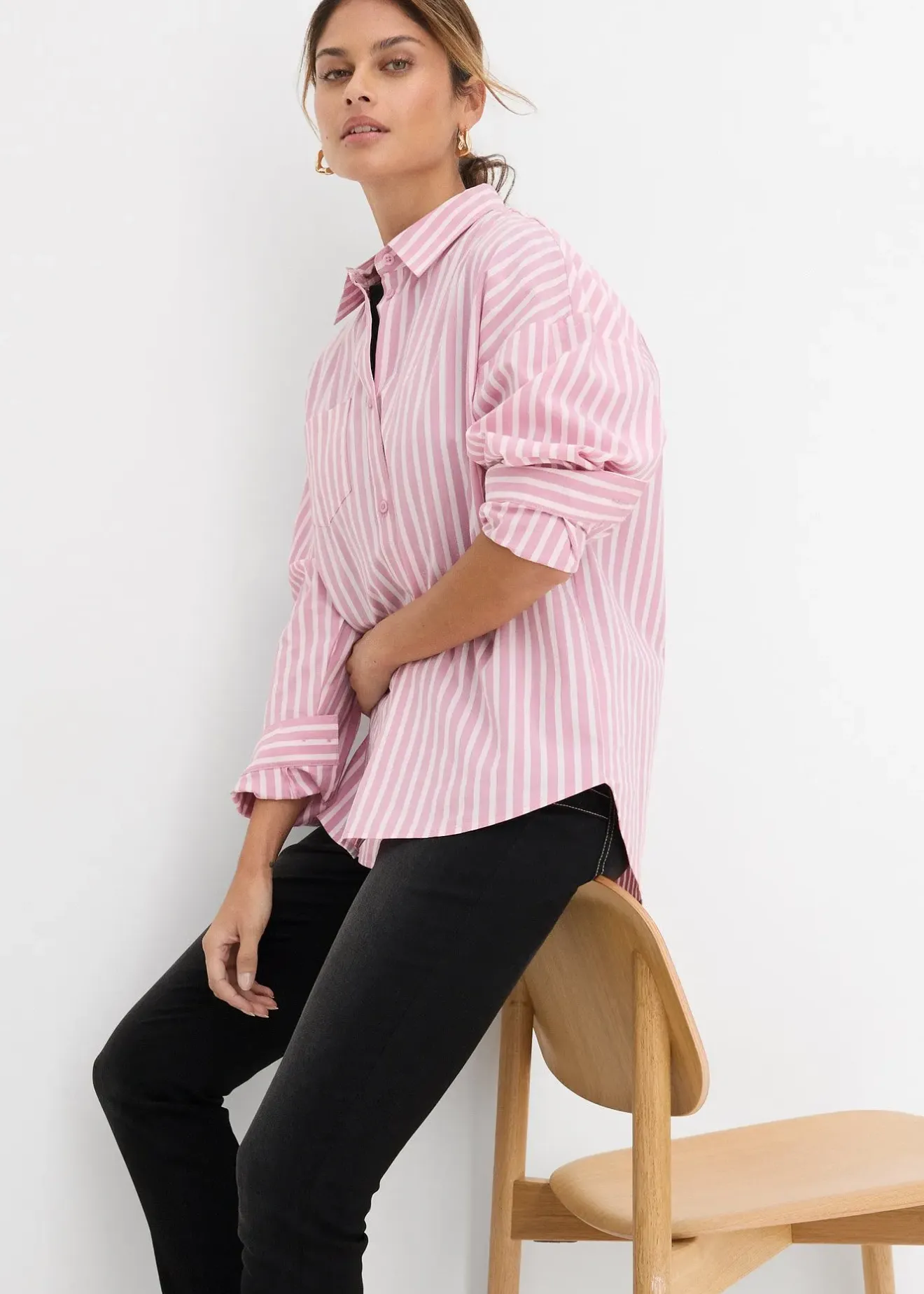 Femme bonprix Jeans|Jean slim taille haute, super extensible