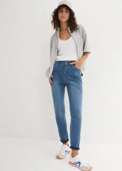 Femme bonprix Jeans|Jean slim taille haute, super extensible