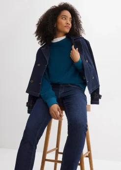 Femme bonprix Jeans|Jean slim taille mi-haute