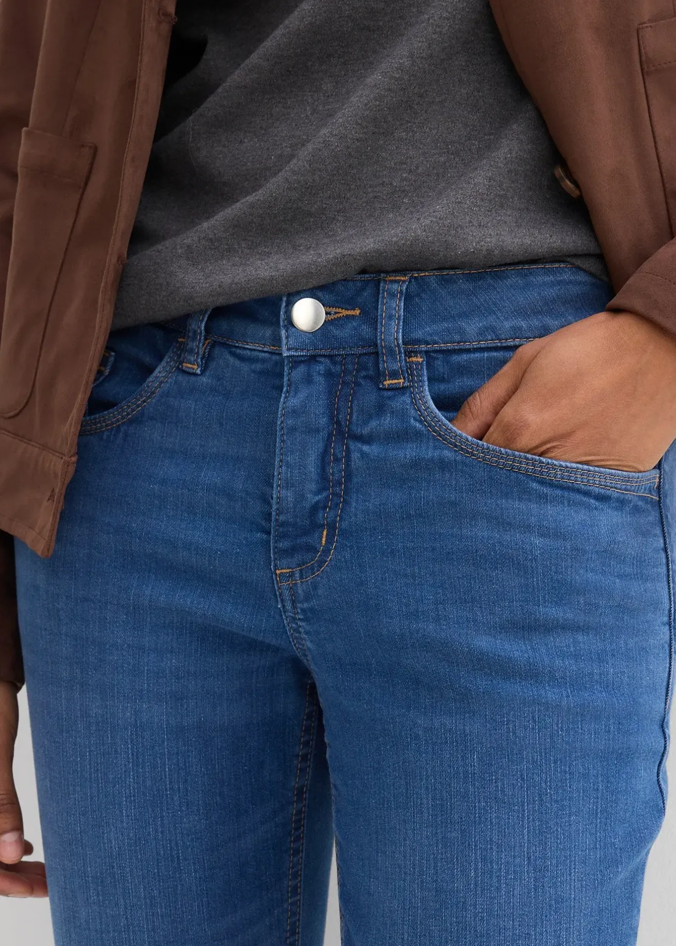 bonprix Jean slim taille mi-haute|Femme Jeans