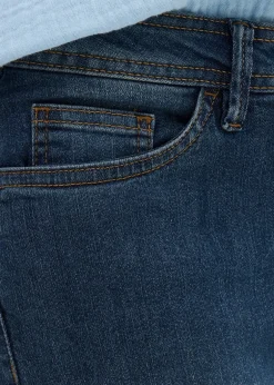 bonprix Jean slim taille mi-haute, raccourci|Femme Jeans