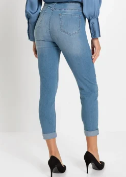 bonprix Jean slim taille mi-haute, court|Femme Jeans