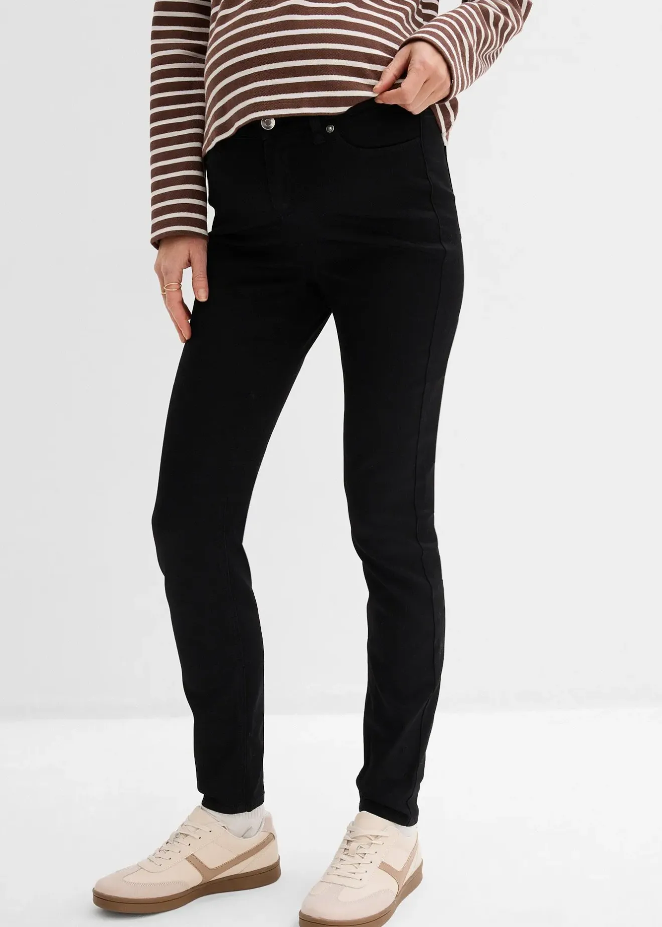 bonprix Jean super extensible pour la grossesse et après, slim|Femme Femme Enceinte