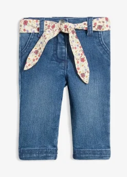 bonprix Jean taille extensible avec ceinture|Enfant Vêtements Enfant|Pantalons & Leggings