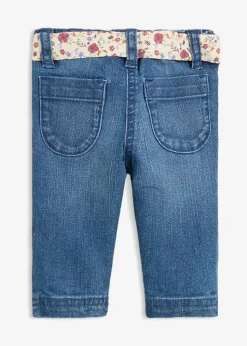 bonprix Jean taille extensible avec ceinture|Enfant Vêtements Enfant|Pantalons & Leggings
