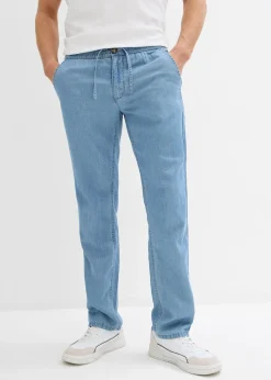 Homme bonprix Jeans|Jean taille extensible léger, Regular, Straight