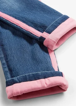 bonprix Jean thermique taille mi-haute, doublure jersey|Enfant Vêtements Enfant|Filles 9-16 Ans·Vestes Outdoor