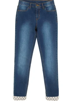 Enfant bonprix Vêtements Enfant|Filles 9-16 Ans·Vestes Outdoor|Jean thermo fille avec doublure en flanelle