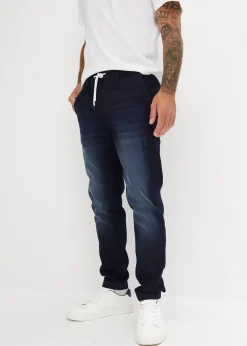 bonprix Jean-jogging regular à taille élastiquée, droit|Homme Sweats|Jeans