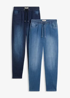 bonprix Jeans jogger, coupe droite|Femme Jeans