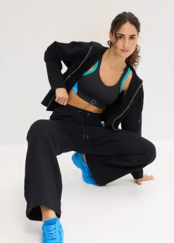 bonprix Jogging taille haute 100% coton|Femme Basiques|Sweats