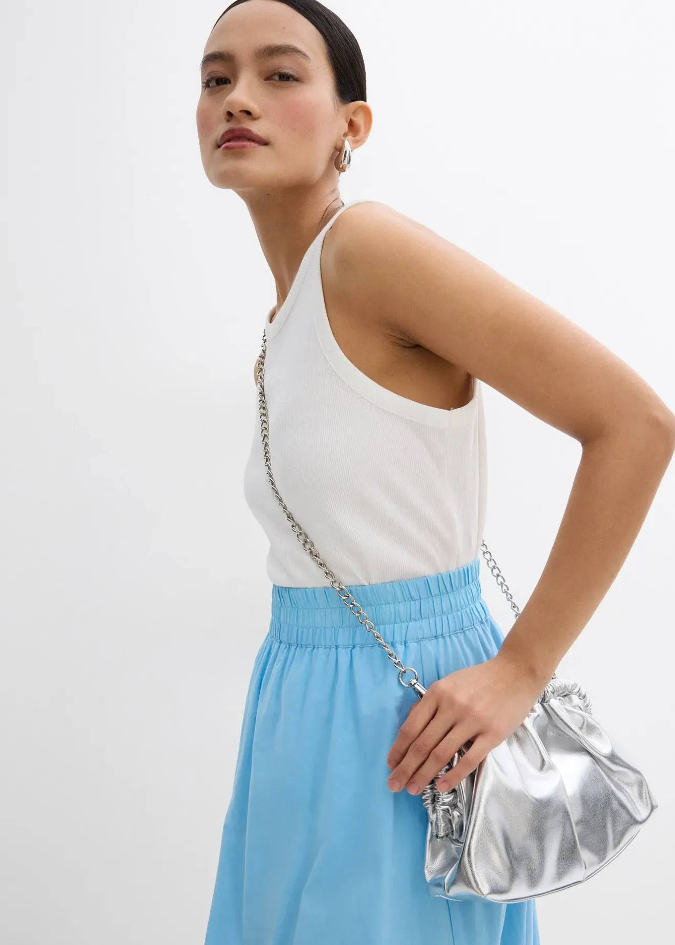 Femme bonprix Jupes|Jupe boule 100% coton