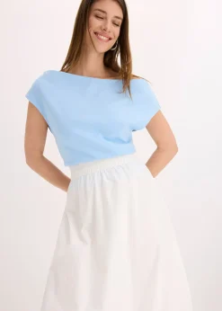 bonprix Jupe boule 100% coton|Femme Jupes