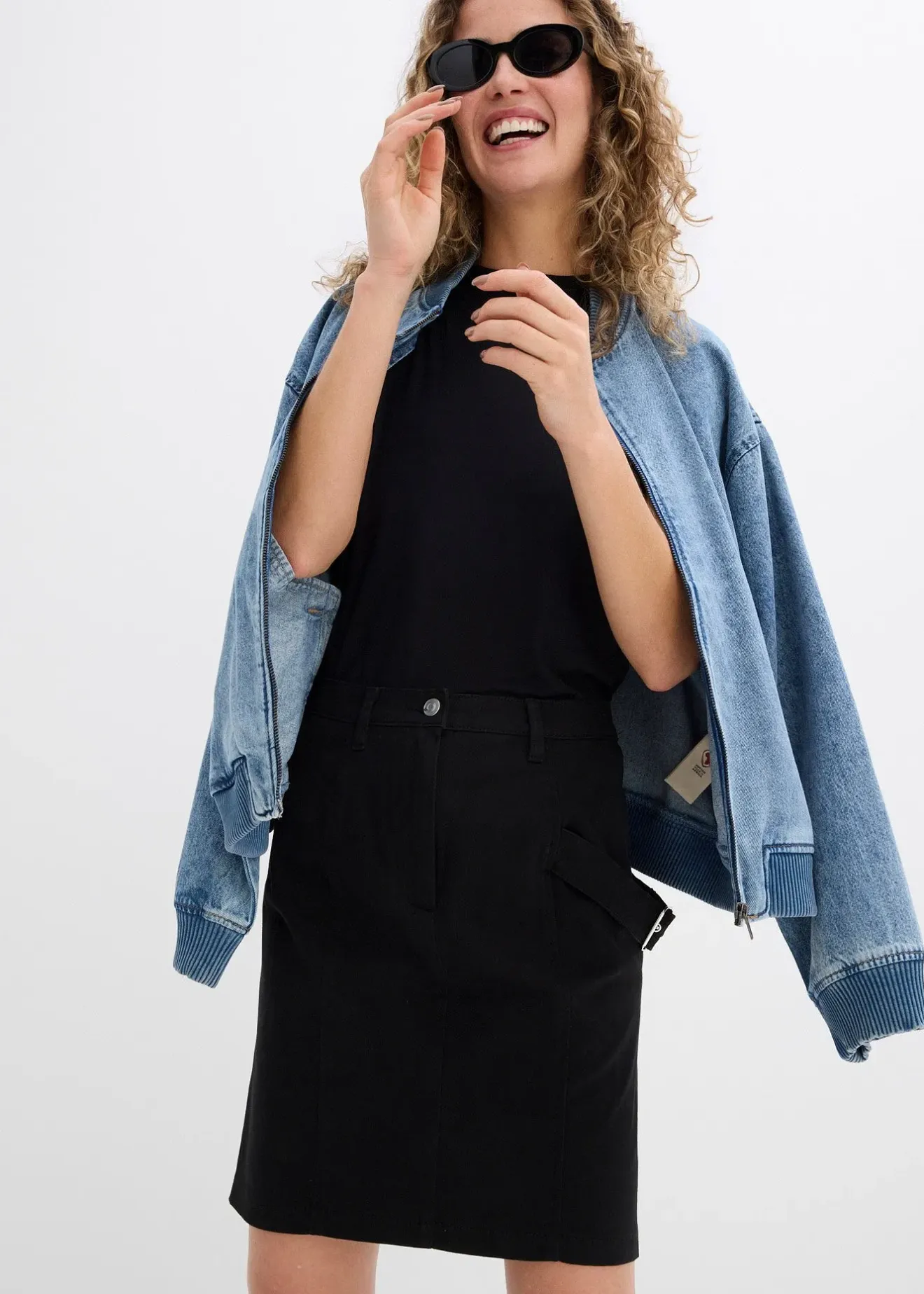 Femme bonprix Jupes|Jupe cargo