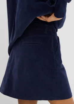 bonprix Jupe courte en velours côtelé|Femme Jupes