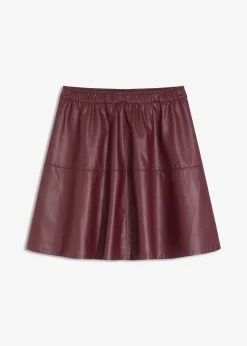 bonprix Jupe courte enduite|Femme Jupes