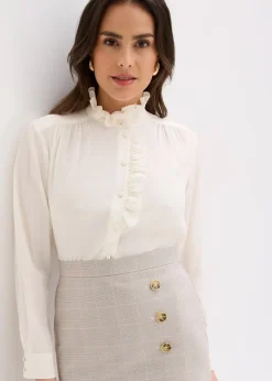 bonprix Jupe crayon à carreaux écossais|Femme Jupes