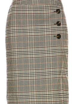 Femme bonprix Jupes|Jupe crayon avec boutons