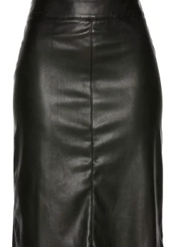 Femme bonprix Jupes|Jupe crayon enduite