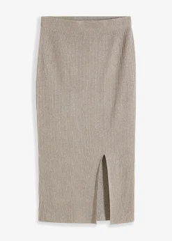 Femme bonprix Jupes|Jupe douce en maille