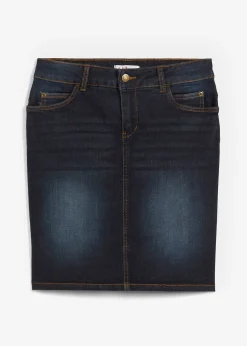 bonprix Jupe en jean extensible|Femme Jupes