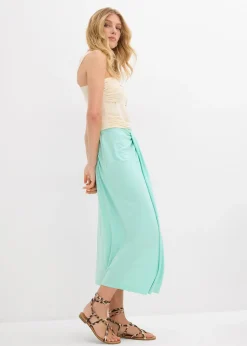 bonprix Jupe en jersey avec taille élastiquée|Femme Jupes