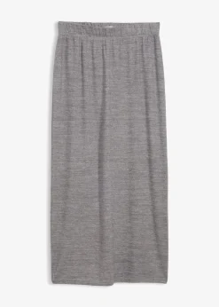 bonprix Jupe en jersey effet maille|Femme Jupes|Sweats