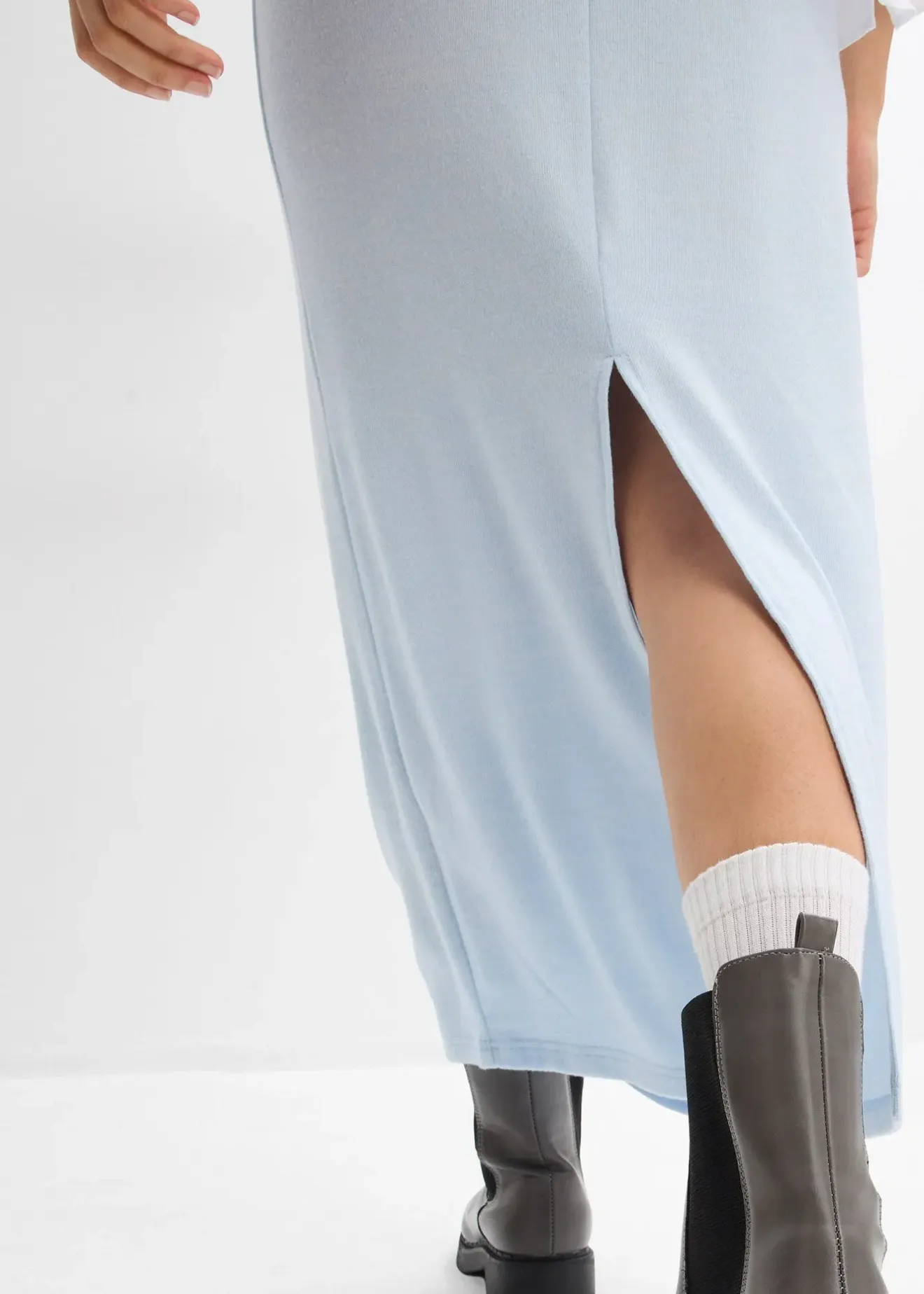 Femme bonprix Jupes|Sweats|Jupe en jersey effet maille