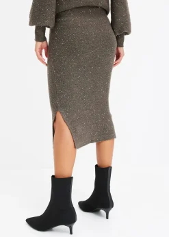 Femme bonprix Jupes|Jupe en maille
