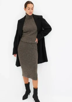 Femme bonprix Jupes|Jupe en maille