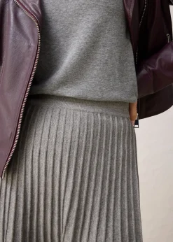 bonprix Jupe en maille avec laine mérinos|Femme Premium|Jupes