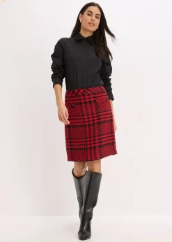 Femme bonprix Jupes|Jupe en maille bouclette