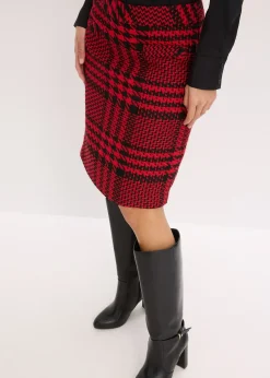 Femme bonprix Jupes|Jupe en maille bouclette