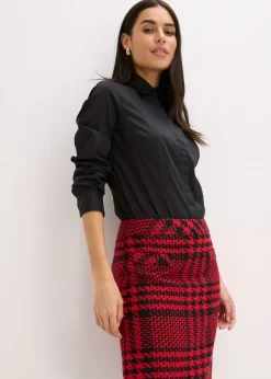 Femme bonprix Jupes|Jupe en maille bouclette