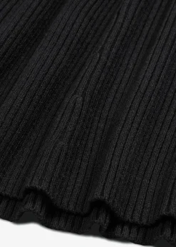 bonprix Jupe en maille côtelée, viscose majoritaire|Femme Jupes