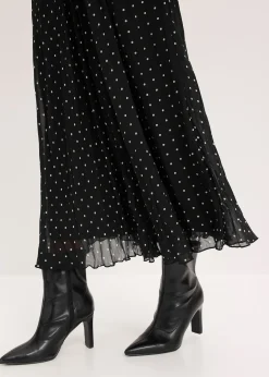 bonprix Jupe en mousseline effet froissé|Femme Jupes