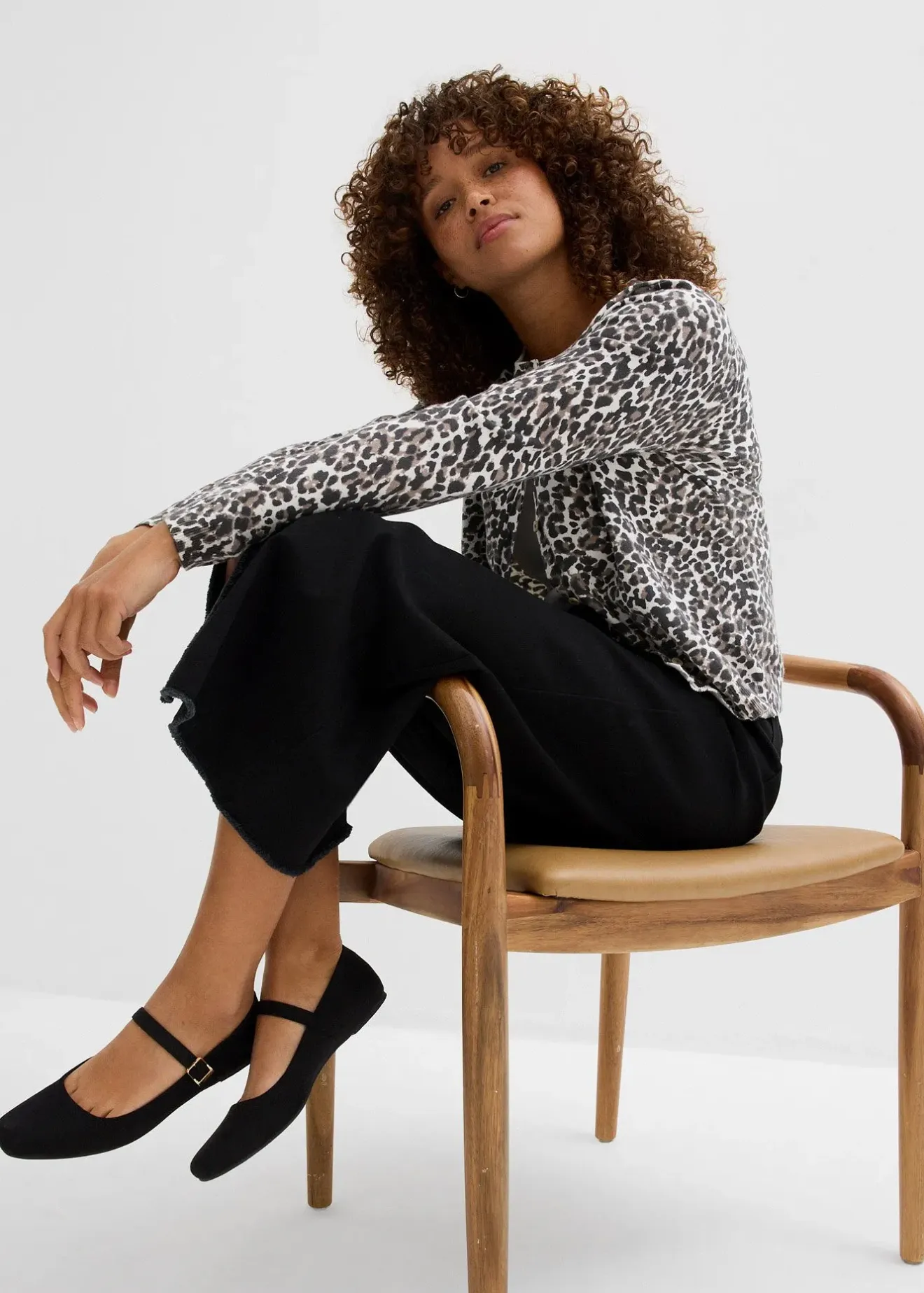 bonprix Jupe en twill avec franges|Femme Jupes