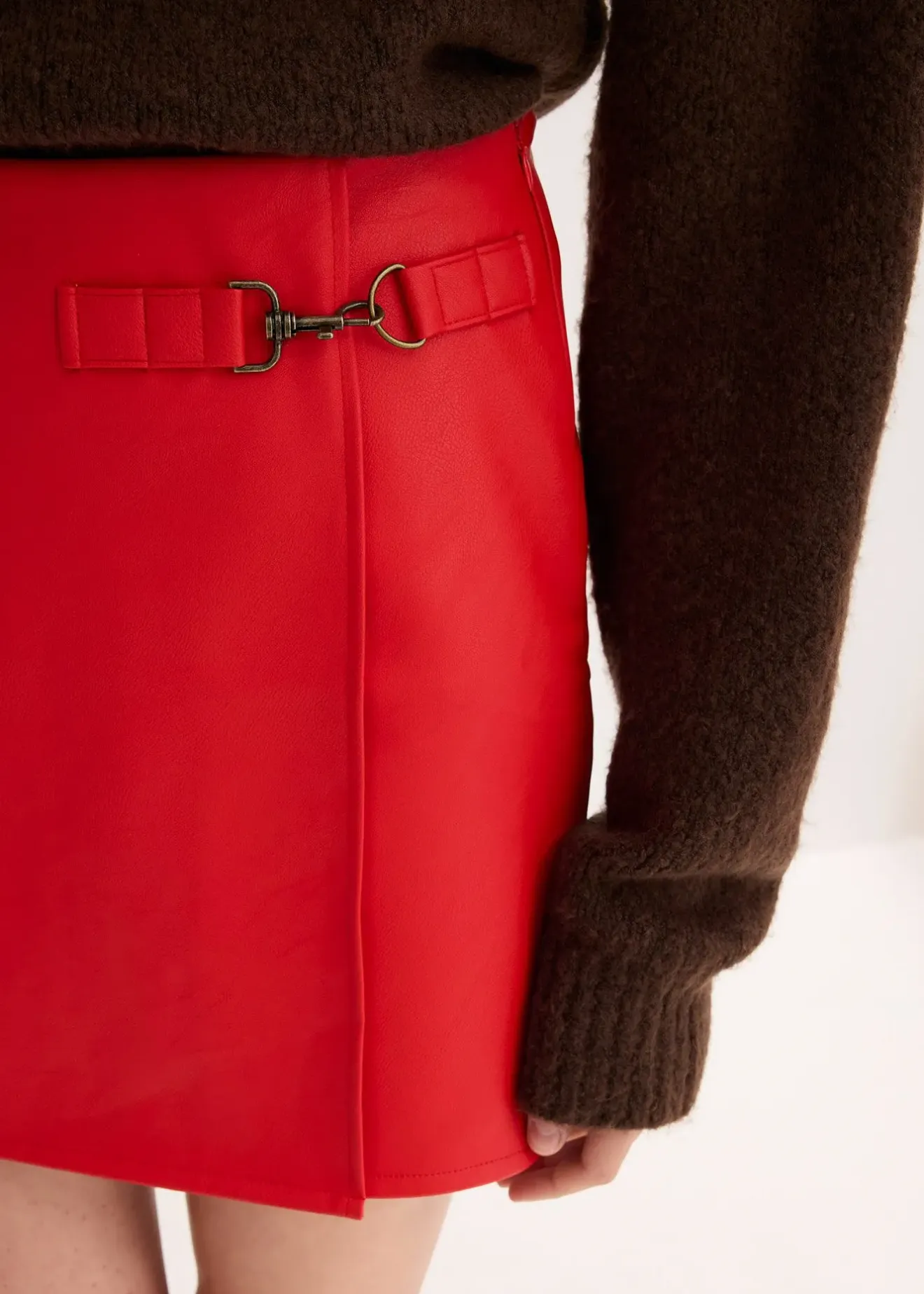 Femme bonprix Jupes|Jupe enduite